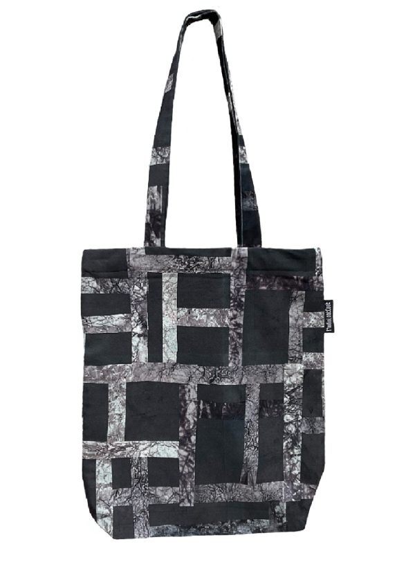 Checkmate Velvet Tote Bag