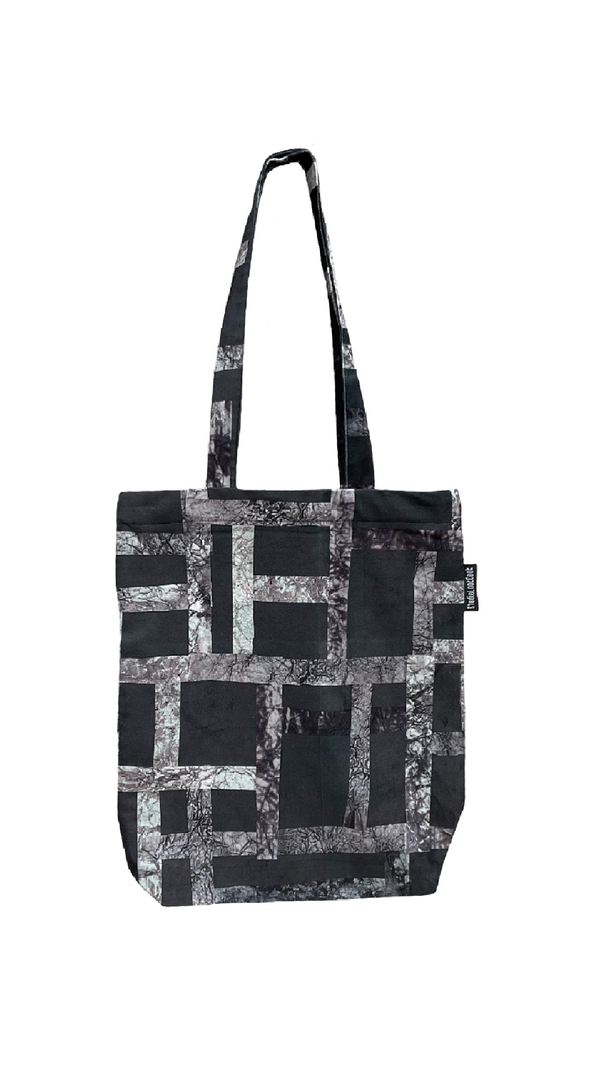 Checkmate Velvet Tote Bag