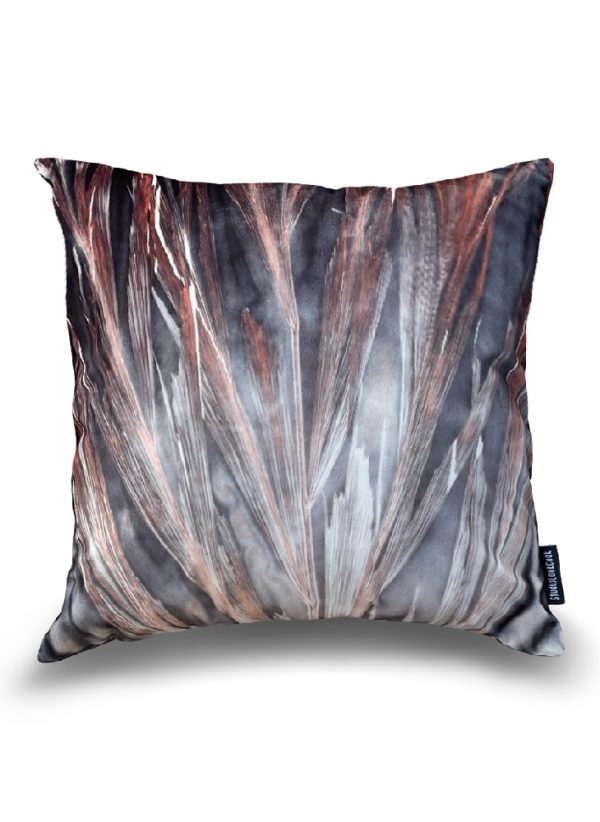 Brown Leaf Pillow