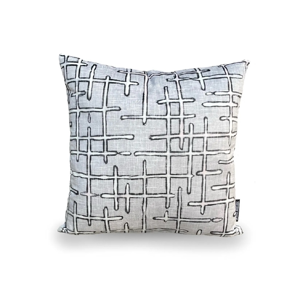 Gray Modern Pillow