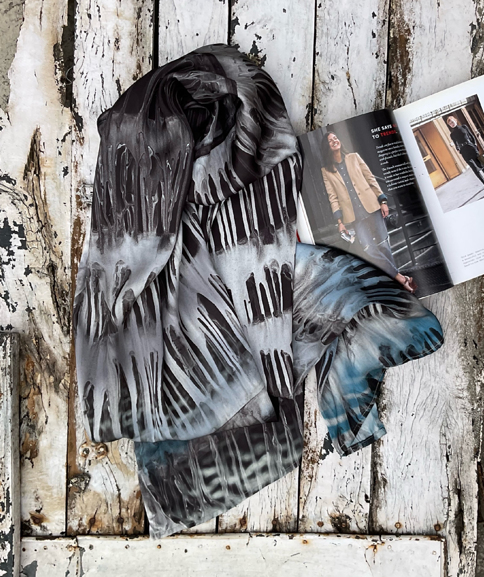 Modern Abstract Scarf